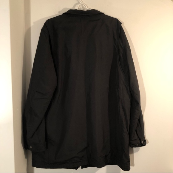 Structure Mens Utility / Field Jacket Size XL Black Full Zip Inside Drawstring - Picture 2 of 14